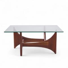 Adrian Pearsall Adrian Pearsall for Craft Associates Mid Century Walnut Coffee Table - 4232542