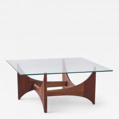 Adrian Pearsall Adrian Pearsall for Craft Associates Mid Century Walnut Coffee Table - 4236377