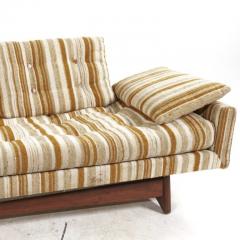 Adrian Pearsall Adrian Pearsall for Craft Associates Mid Century Walnut Gondola Sofa - 3513820