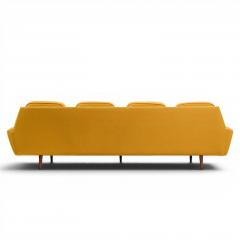 Adrian Pearsall Adrian Pearsall for Craft Associates Mid Century Walnut Gondola Sofa - 4603524
