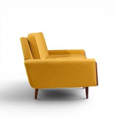 Adrian Pearsall Adrian Pearsall for Craft Associates Mid Century Walnut Gondola Sofa - 4603526