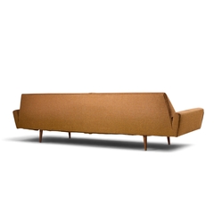 Adrian Pearsall Adrian Pearsall for Craft Associates Mid Century Walnut Gondola Sofa - 4788893
