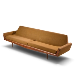 Adrian Pearsall Adrian Pearsall for Craft Associates Mid Century Walnut Gondola Sofa - 4788895