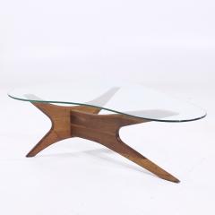 Adrian Pearsall Adrian Pearsall for Craft Associates Mid Century Walnut Jacks Coffee Table - 4187039