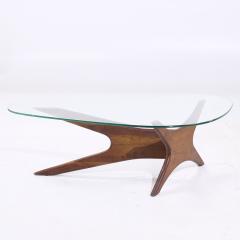 Adrian Pearsall Adrian Pearsall for Craft Associates Mid Century Walnut Jacks Coffee Table - 4187043