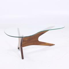 Adrian Pearsall Adrian Pearsall for Craft Associates Mid Century Walnut Jacks Coffee Table - 4187090