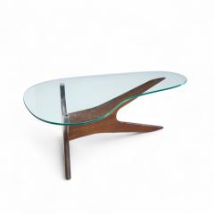 Adrian Pearsall Adrian Pearsall for Craft Associates Mid Century Walnut Jacks Coffee Table - 4385535