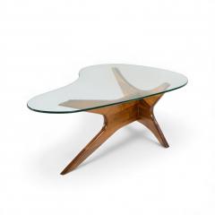 Adrian Pearsall Adrian Pearsall for Craft Associates Mid Century Walnut Jacks Coffee Table - 4388269