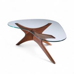 Adrian Pearsall Adrian Pearsall for Craft Associates Mid Century Walnut Jacks Coffee Table - 4413761