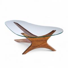 Adrian Pearsall Adrian Pearsall for Craft Associates Mid Century Walnut Jacks Coffee Table - 4413796