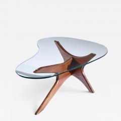 Adrian Pearsall Adrian Pearsall for Craft Associates Mid Century Walnut Jacks Coffee Table - 4413948
