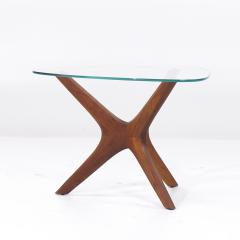 Adrian Pearsall Adrian Pearsall for Craft Associates Mid Century Walnut Jacks Side Table - 3846274