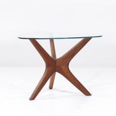 Adrian Pearsall Adrian Pearsall for Craft Associates Mid Century Walnut Jacks Side Table - 3846277