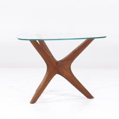 Adrian Pearsall Adrian Pearsall for Craft Associates Mid Century Walnut Jacks Side Table - 3846279