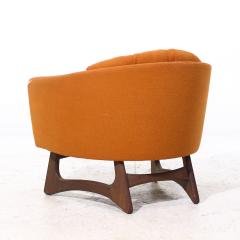 Adrian Pearsall Adrian Pearsall for Craft Associates Mid Century Walnut Lounge Chair - 4196403