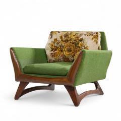 Adrian Pearsall Adrian Pearsall for Craft Associates Mid Century Walnut Lounge Chair - 4359454