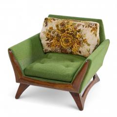 Adrian Pearsall Adrian Pearsall for Craft Associates Mid Century Walnut Lounge Chair - 4359461