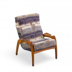 Adrian Pearsall Adrian Pearsall for Craft Associates Mid Century Walnut Lounge Chairs Pair - 4594951
