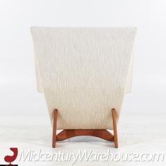 Adrian Pearsall Adrian Pearsall for Craft Associates Mid Century Walnut Wingback Chair - 3683844