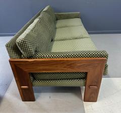 Adrian Pearsall Adrian Pearsall for Craft Associates Walnut Trimmed Sofa Mid Century - 4264959