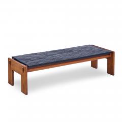 Adrian Pearsall Adrian Pearsall for Craft Associates Walnut and Slate Top Coffee Table - 4480257