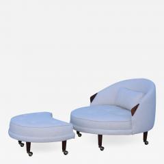 Adrian Pearsall Adrian Persall Havana Chair And Ottoman - 1829419