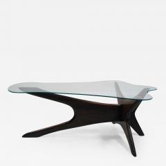 Adrian Pearsall Adrian Persall Midcentury Modern Coffee Table with Glass Top - 1143374