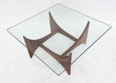 Adrian Pearsall American Modern Pair of Walnut and Glass Low Tables by Adrian Pearsall - 4702741