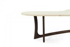 Adrian Pearsall Asymmetric Marble Top Coffee Table by Adrian Pearsall - 720060