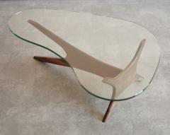Adrian Pearsall Asymmetrical Adrian Pearsall for Craft Associates Walnut Coffee Table C 1950s - 4399795
