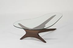 Adrian Pearsall Asymmetrical Walnut Cocktail Table by Adrian Pearsall C 1950s - 3918213