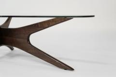 Adrian Pearsall Asymmetrical Walnut Cocktail Table by Adrian Pearsall C 1950s - 3918216