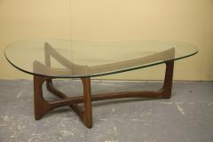 Adrian Pearsall Coffee Table With Kidney Shaped Orginal Glass - 2752777