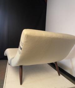 Adrian Pearsall Craft Associates Chaise Lounge In Hudson Bay Upholstery - 3975252