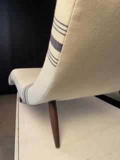 Adrian Pearsall Craft Associates Chaise Lounge In Hudson Bay Upholstery - 3975253