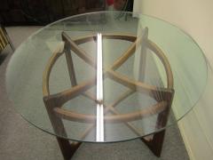 Adrian Pearsall Gorgeous Adrian Pearsall Sculptural Walnut Dining Table Mid century Modern - 1316044