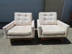 Adrian Pearsall Handsome Pair of Adrian Pearsall Lounge Chairs for Craft Associates Inc  - 1296254