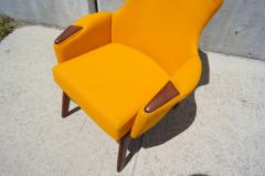 Adrian Pearsall High Backed 2056 C Armchair by Adrian Pearsall for Craft Associates - 131353