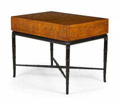 Adrian Pearsall Kittinger Company Hollywood Regency Faux Bamboo Dandelion Design End Tables - 2787425