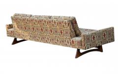 Adrian Pearsall Long Mid Century Modern Sculptural Walnut Frame Gondola Sofa by Adrian Pearsall - 4324681