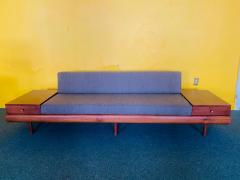 Adrian Pearsall MID CENTURY COUCH WITH ATTACHED END TABLES BY ADRIAN PEARSALL - 1530171