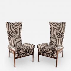 Adrian Pearsall MID CENTURY HIGH BACK CHAIRS IN THE STYLE OF ADRIAN PEARSALL - 3135023