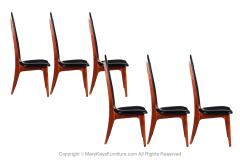 Adrian Pearsall Mid Century Highback Dining Chairs Attributed to Adrian Pearsall - 2979914