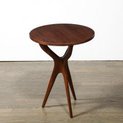 Adrian Pearsall Mid Century Modernist Sculptural Walnut Side Table by Adrian Pearsall - 3861376