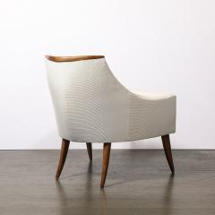 Adrian Pearsall Mid Century Sculptural Tapered Lounge Chairs in Walnut By Adrian Pearsall - 4304513