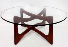 Adrian Pearsall Mid century Adrian Pearsall Crafts Associates Coffee Table In Walnut - 4298779