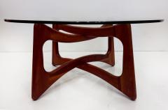 Adrian Pearsall Mid century Adrian Pearsall Crafts Associates Coffee Table In Walnut - 4298787
