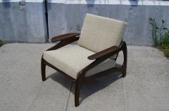 Adrian Pearsall Model 1209C Walnut Lounge Chair by Adrian Pearsall for Craft Associates - 131342