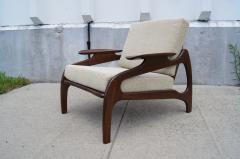 Adrian Pearsall Model 1209C Walnut Lounge Chair by Adrian Pearsall for Craft Associates - 131344