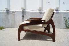 Adrian Pearsall Model 1209C Walnut Lounge Chair by Adrian Pearsall for Craft Associates - 131349